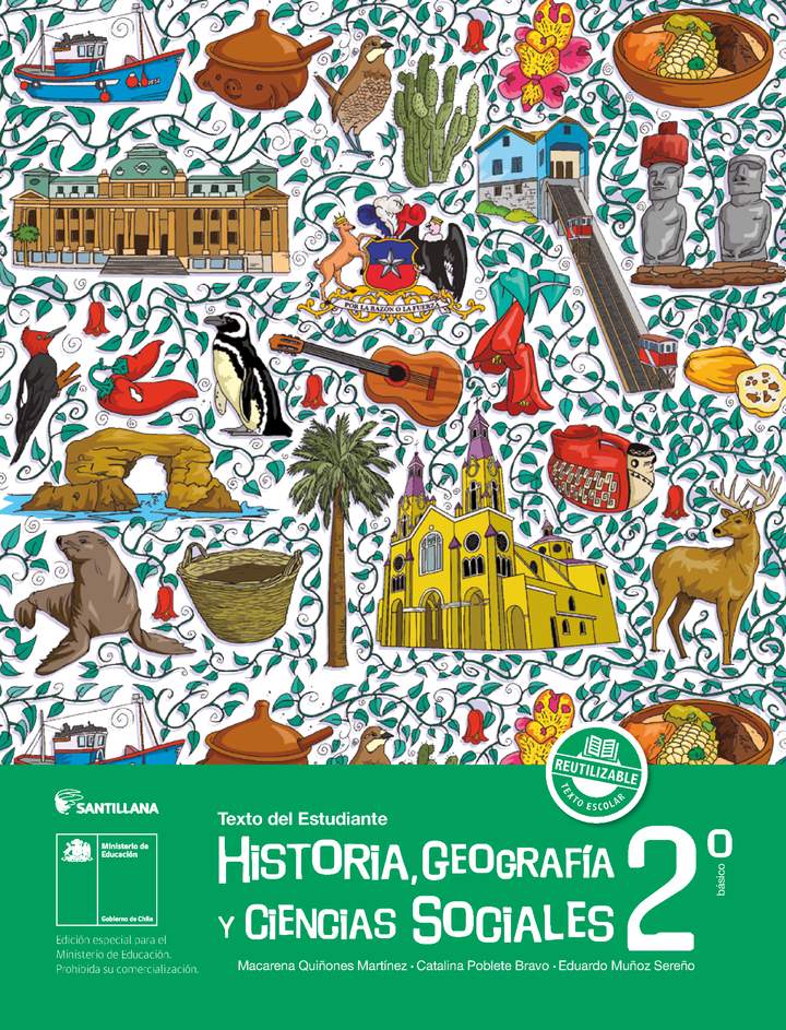 ✅ DESCARGAR PDF Historia, Geografía y Ciencias Sociales 2º Básico, Santillana, Texto del estudiante 2026 ✅ DESCARGAR PDF Historia, Geografía y Ciencias Sociales 2º Básico, Santillana, Texto del estudiante 2026