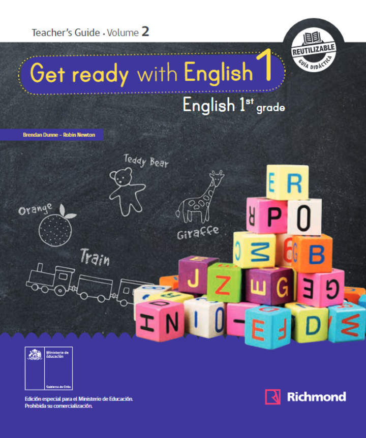 ✅ DESCARGAR PDF Inglés (Propuesta) 1° Básico, Richmond, Teacher's Guide Volume 2 2023