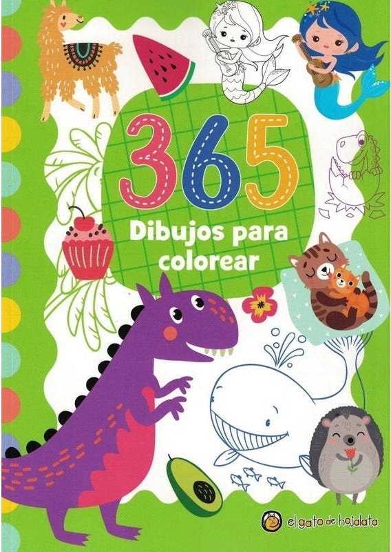 365 Dibujos Para Colorear de EL GATO DE HOJALATA