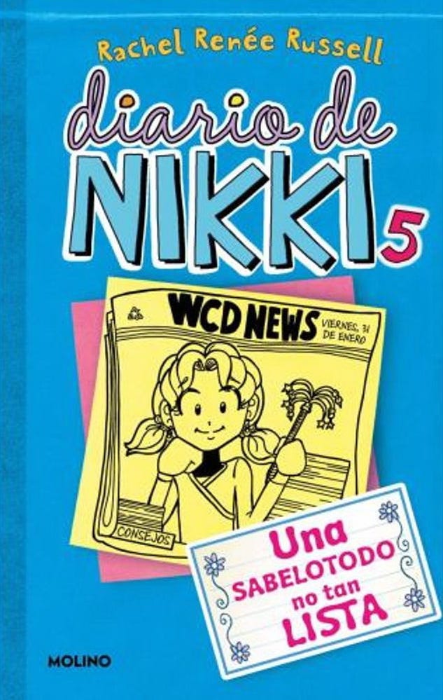 Diario De Nikki #5 Una Sabelotodo No Tan Lista (TB) de RUSSELL
