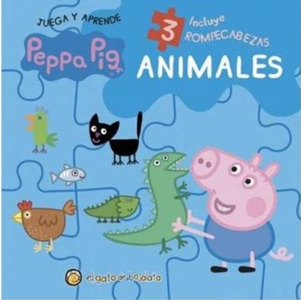 Peppa Pig Animales (3 Rompecabezas) de EL GATO DE HOJALATA