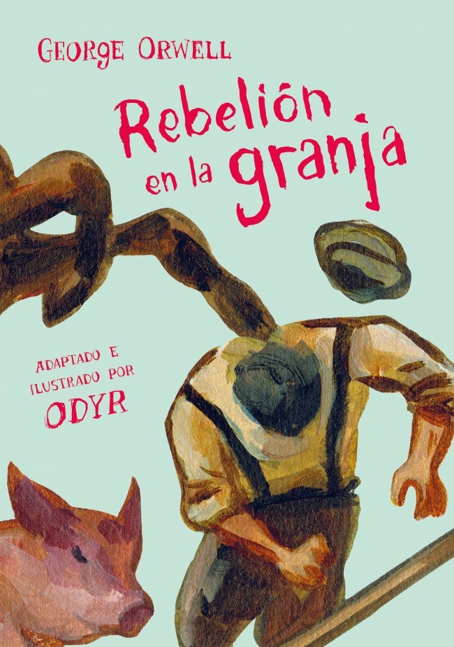 Rebelion En La Granja (Novela Grafica) de ORWELL
