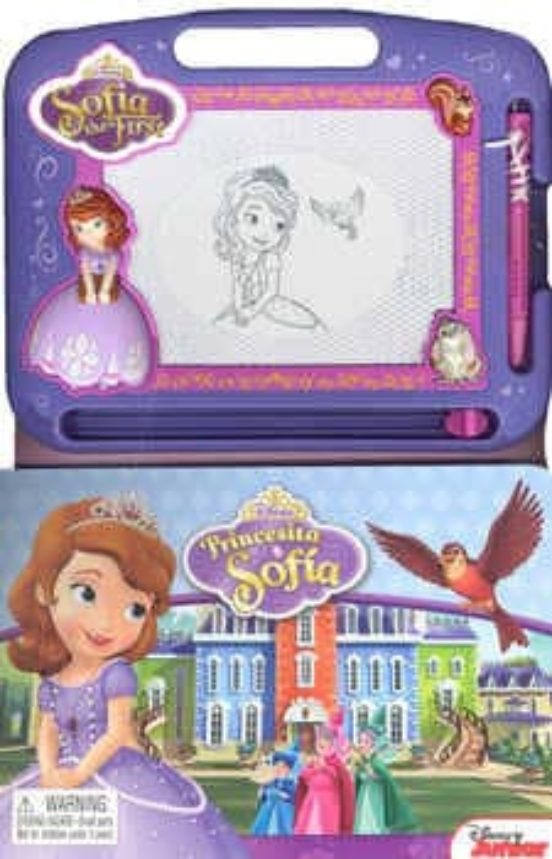 Serie Aprendizaje: Disney Princesita Sofia de EAVES