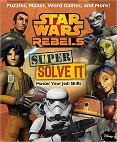Star Wars Rebels: Super Solve It: Master Your Jedi Skills (Supersearch de WALLACE