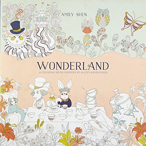 Wonderland: A Coloring Book Inspired By Alices Adventures de SHEN