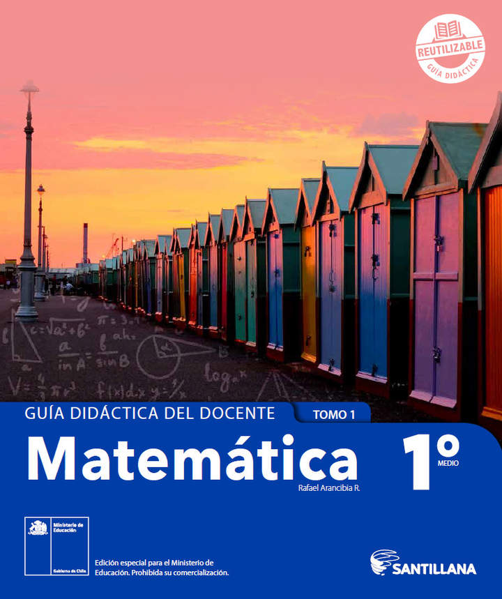 ✅ DESCARGAR PDF Matemática 1° medio, Santillana, Guía didáctica del docente Tomo 1